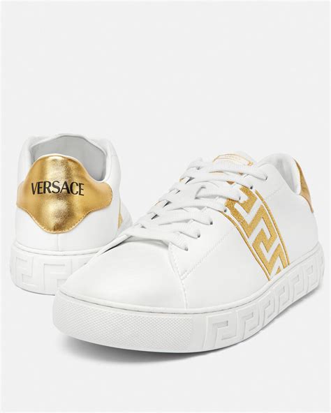 sneakers versace zebra|versace greca sneakers.